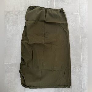 Noblu Elegant Olive Pencil Skirt for Women